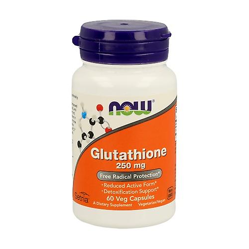 Glutathione 250 mg (reduced form) 60 capsules