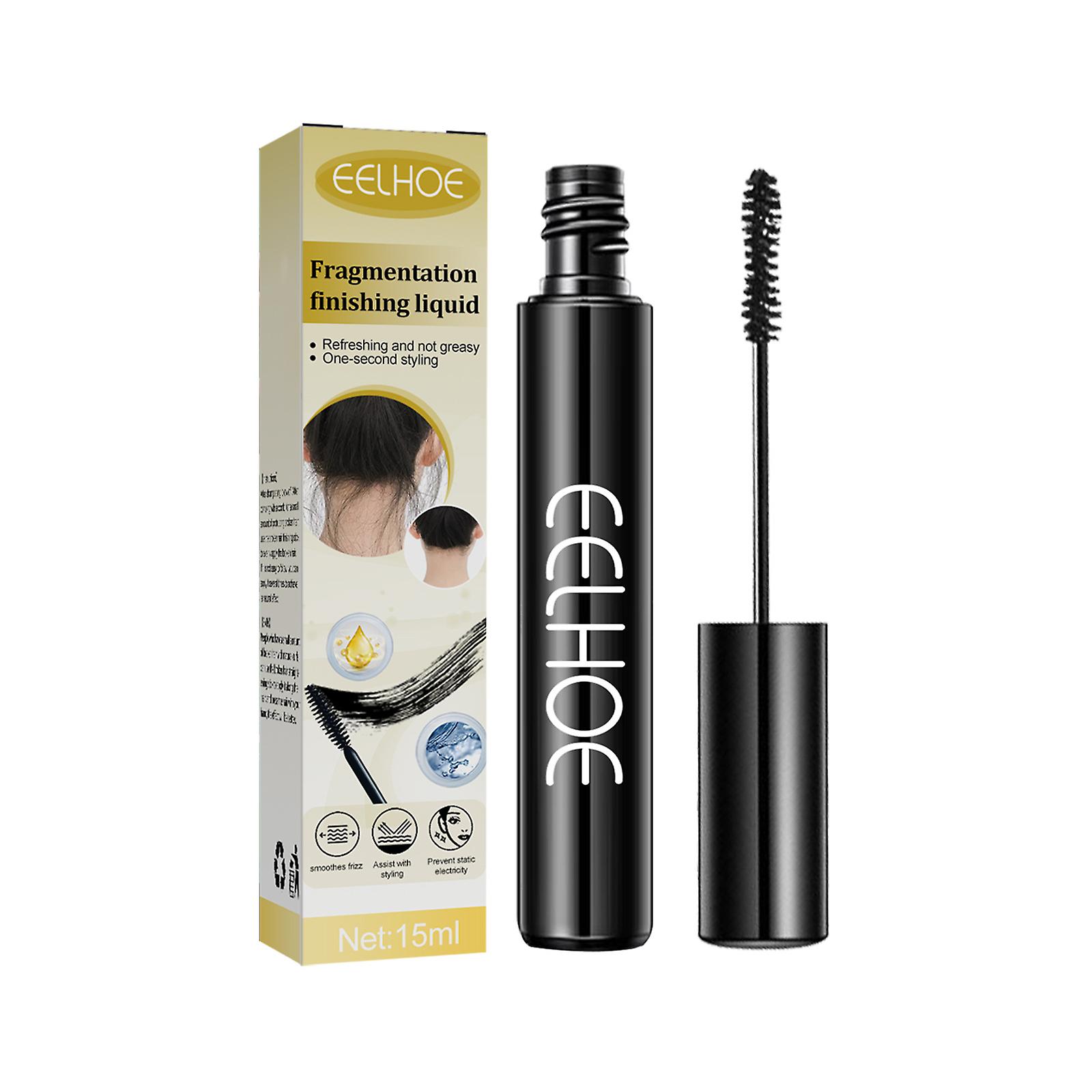 白から黒の壊れた髪の仕上げクリーム 壊れた髪の壊れた髪は、櫛のステレオタイプ化された自然なふわふわヘアケアクリームです