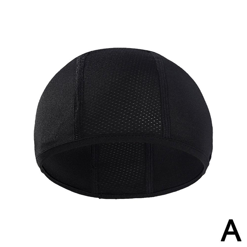 Breathable Sports Quick-Drying Skull Cap Hat Riding Helmet Inner Liner