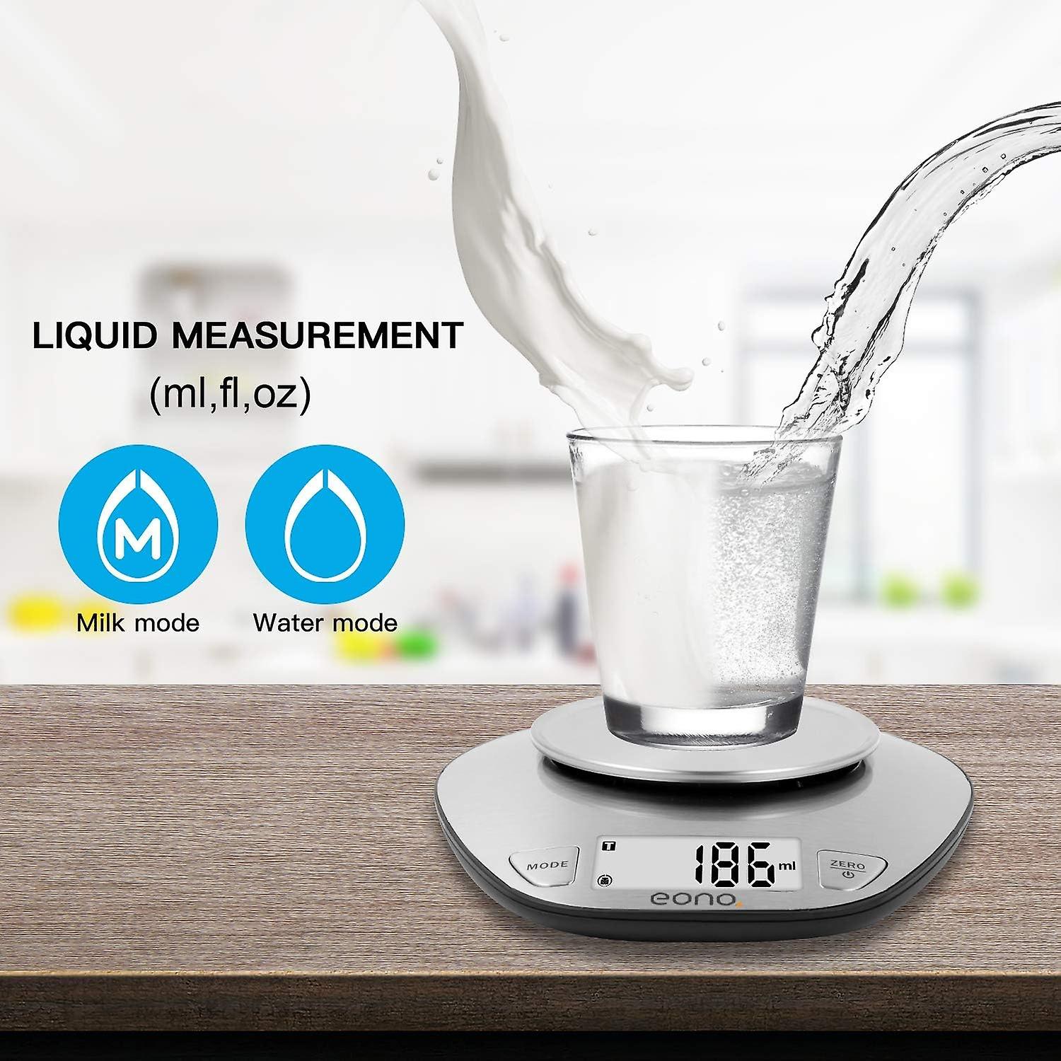 Electronic Kitchen Scale Premium Large Display Backing Scale Wet and ...