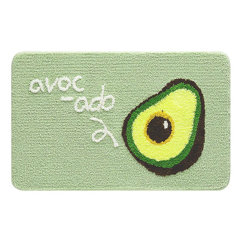 Bath Mat Non Slip Absorbent Shower Bathroom Rug Carpet Flocking No629