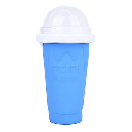 Slushy Ice Cream Maker Squeeze Peasy Slush Quick Cooling Cup Milkshake Bottles