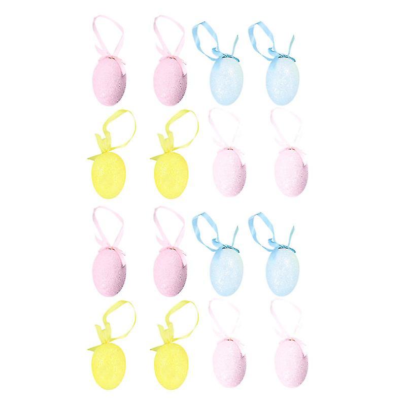 16pcs Easter Egg Pendant