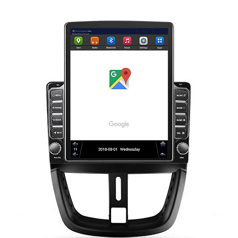 For Peugeot 207 CC 2006-2015 Android Radio Multimedia Video Player Stereo For Tesla Style 9.7 Inch