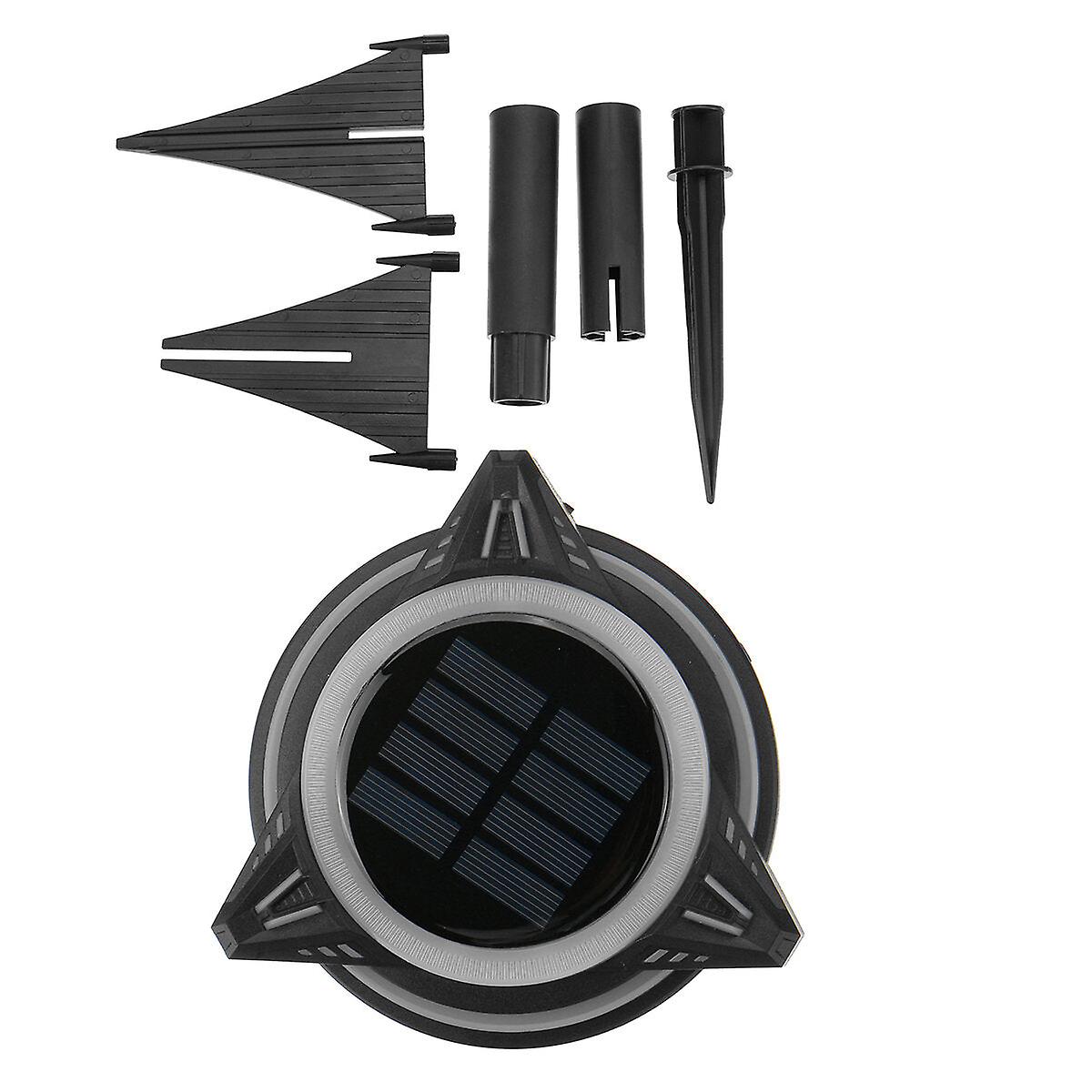 Rgb Led Solar Light Colour-changing Ground Buried Garden Lawn Path Outdoor Lamp