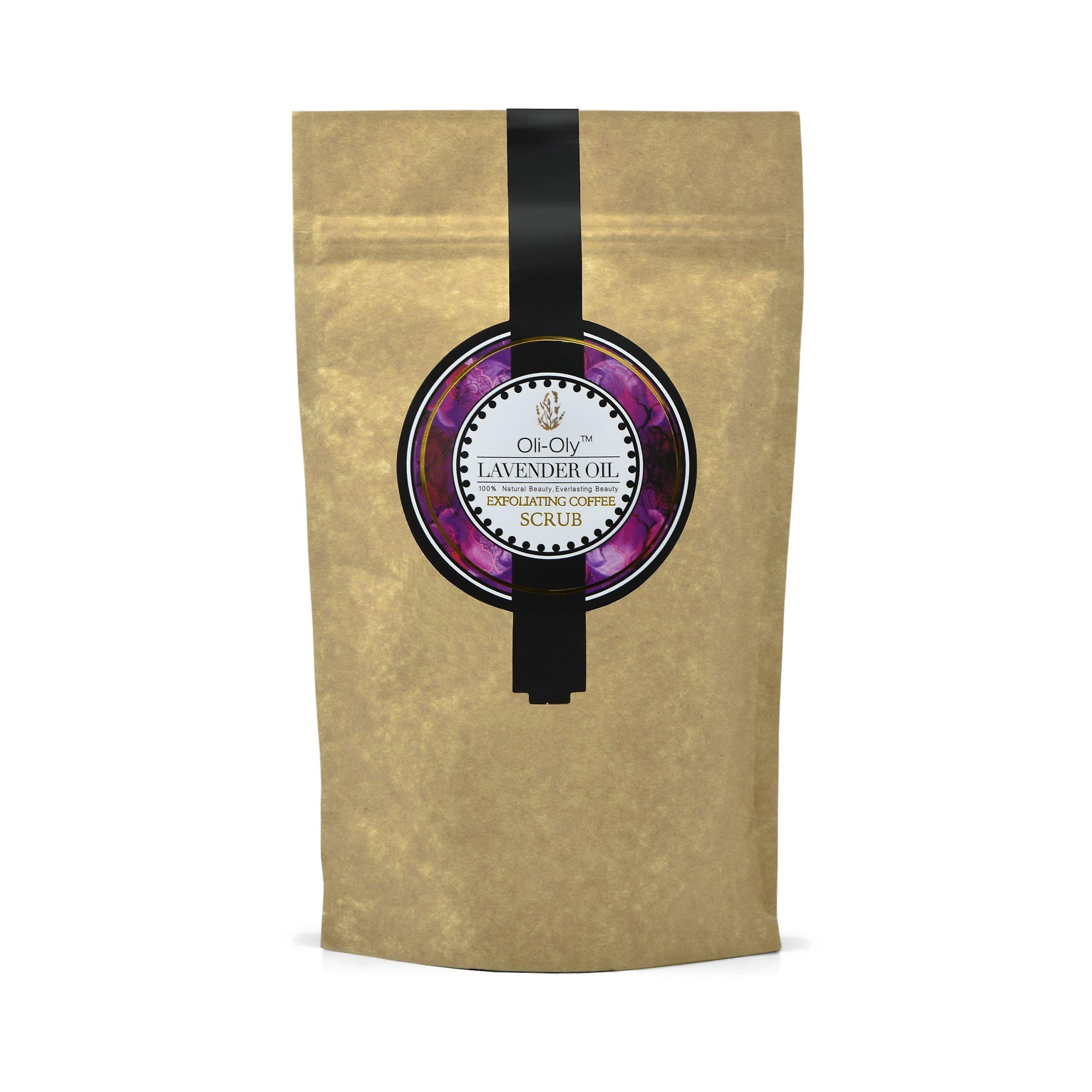Oli-Oly Exfoliating Coffee Scrub with Lavender Oil, 80g