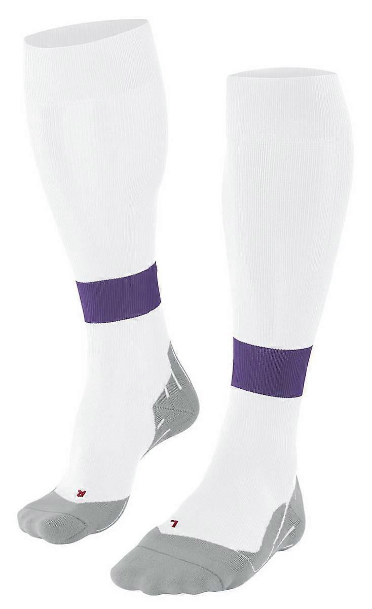 Falke RU Compression Energy Running Knee-High W1 Socks - White/Purple