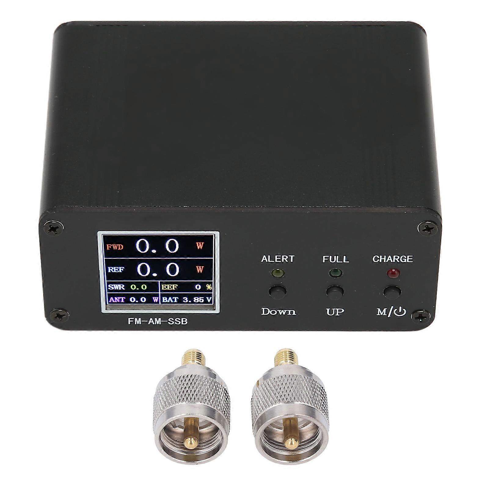 Digital Power Standing Wave Meter Professional 240x240 Full Color Lcd Display 1.854mhz Type C Interface Swr Meter