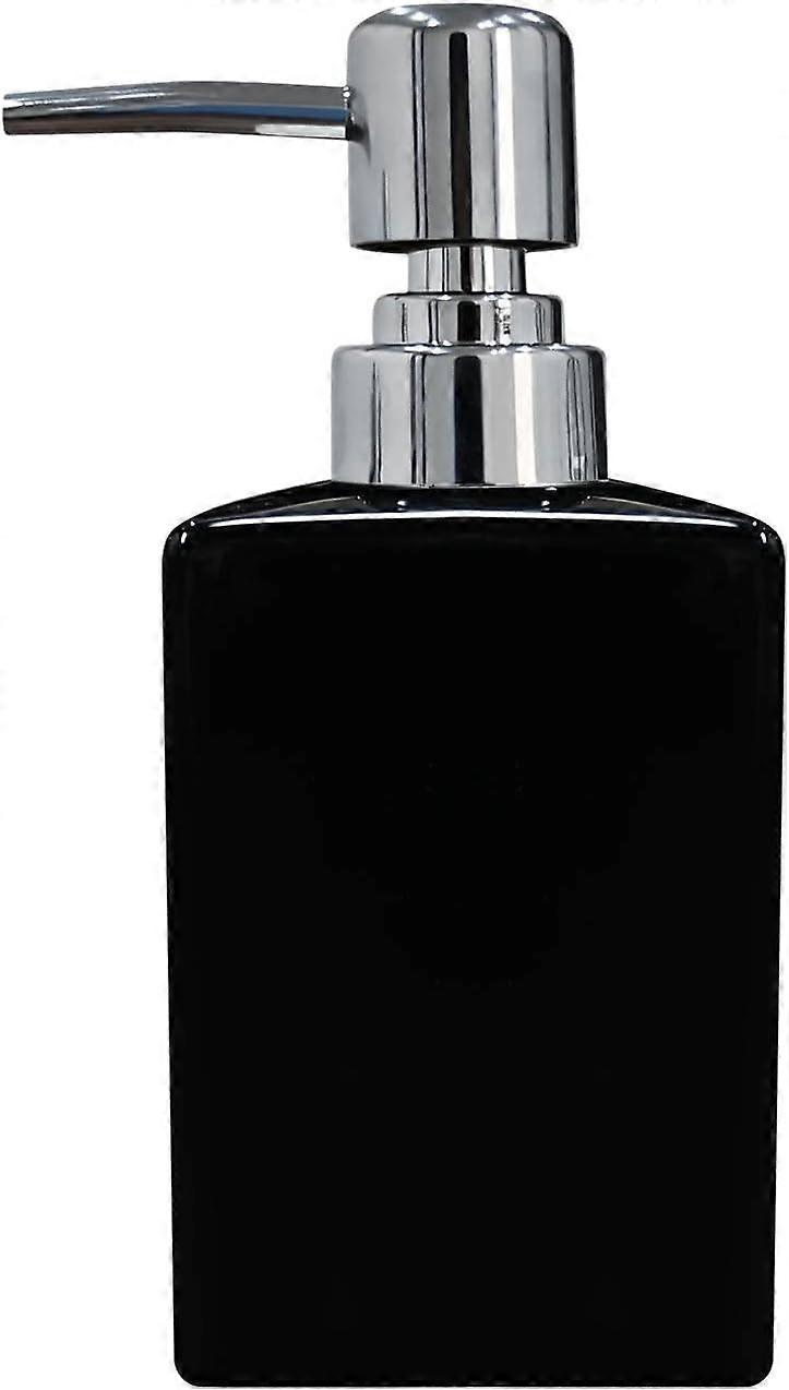 Keramiske såpedispensere, 320ML firkantet klassisk såpe- og lotionpumpedispenser