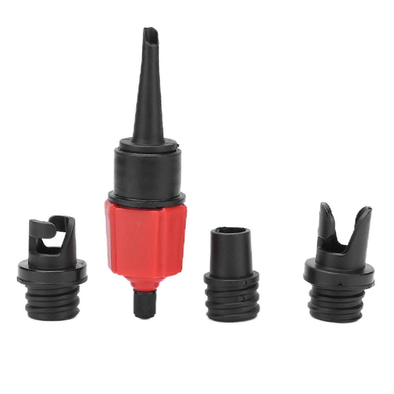 Inflatable SUP Pump Adaptor Portable Multifunctional Air Valve Converter for Paddle Boards Canoes Rubber BoatsRed NO.6175