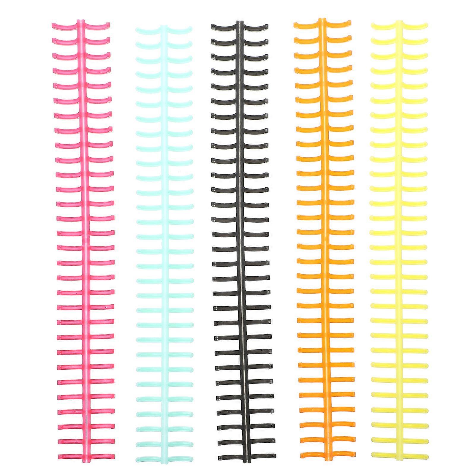 11Pcs Notebook Binding Spines Spiral Notebook Coils Spirals Comb Bindings