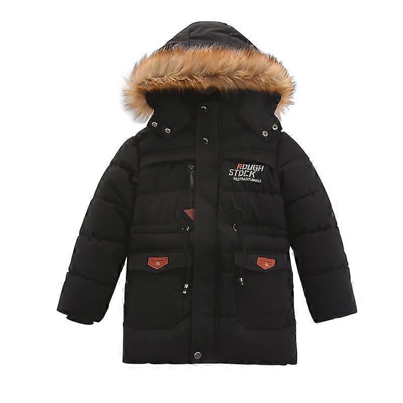 Kids Boys Coats Padded Winter Hooded Down Age Of 5-12 Fruugo UK