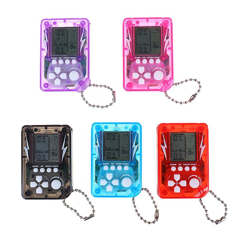 Mini Console Rétro Porte-clés Avec 26 Jeux Classiques - 99 Niveaux Par Jeu - Cadeau Enfant Jouet Portable