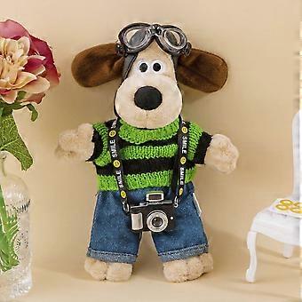 Gromit Plush Puppy Toy Animated Cartoon Cut Short Plushie Dog Home Decor Adornment Dolls For Boys Girls 3-6 Years