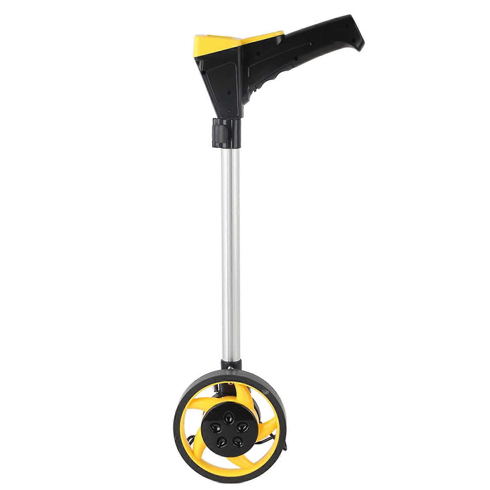 Foldable Digital Distance Measuring Wheel Measure Road Land Builders Workers