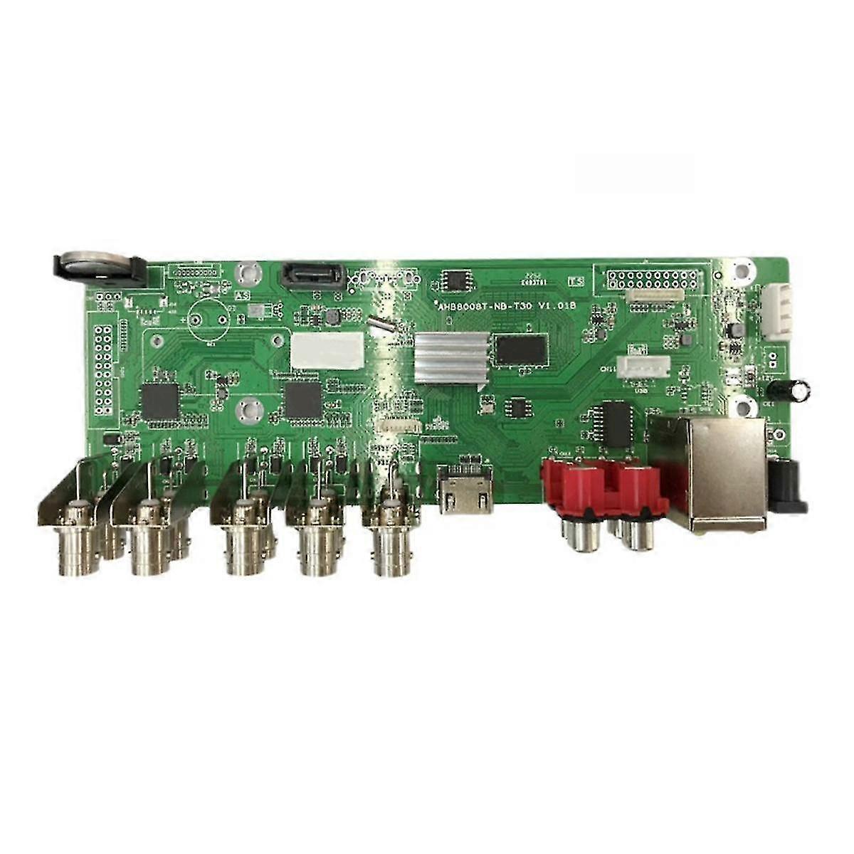 لوحة DVR 8 قنوات 1080n وحدة مسجل المراقبة بالفيديو الصوت المحوري Nt98331 + tp2830 ل Ahd