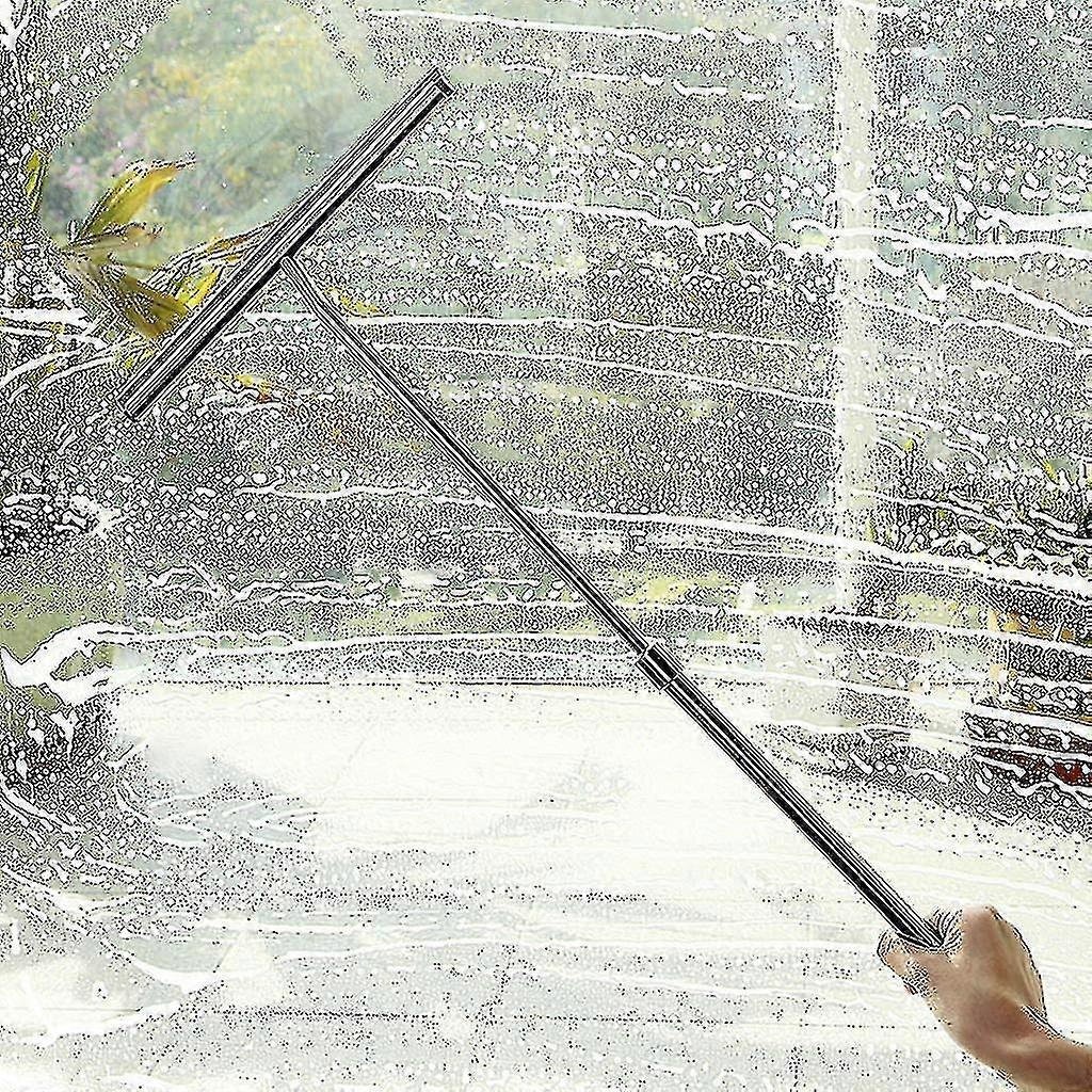 Telescopic Shower Squeegee With Silicone Blade For Bathroom, Kitchen, Car