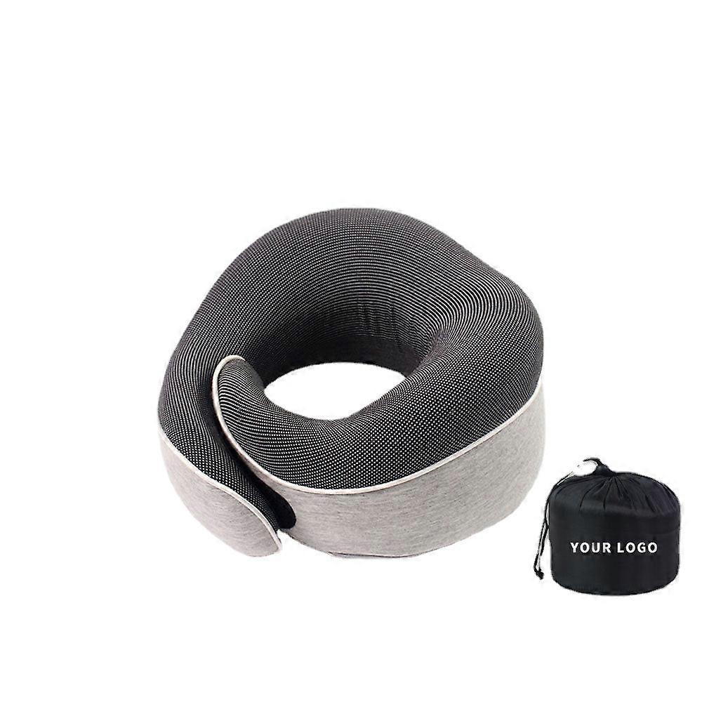 Soft Comfortable Travel Pillow Space Memory Foam U-shaped Neck Pillow Storage