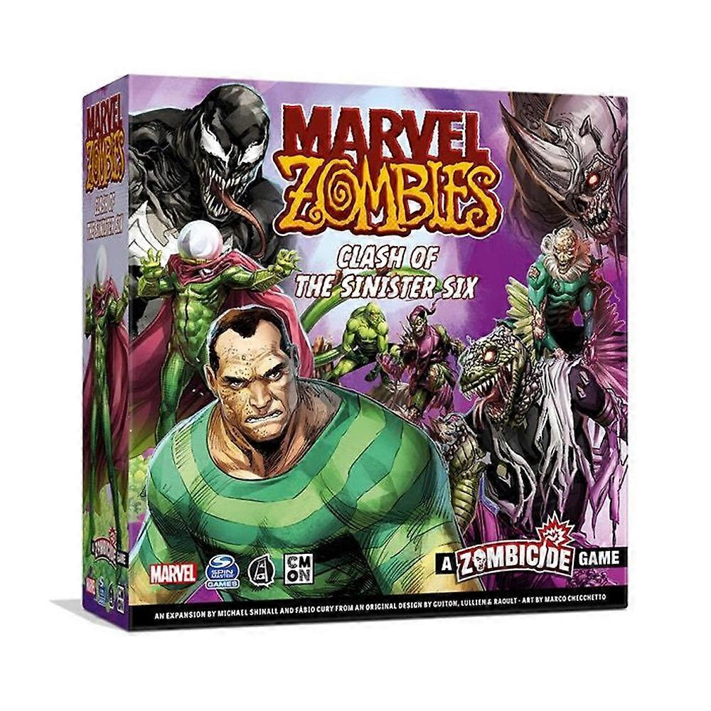 Marvel Zombies Clash of the Sinister Six Strategy Game for Tabletop Gaming