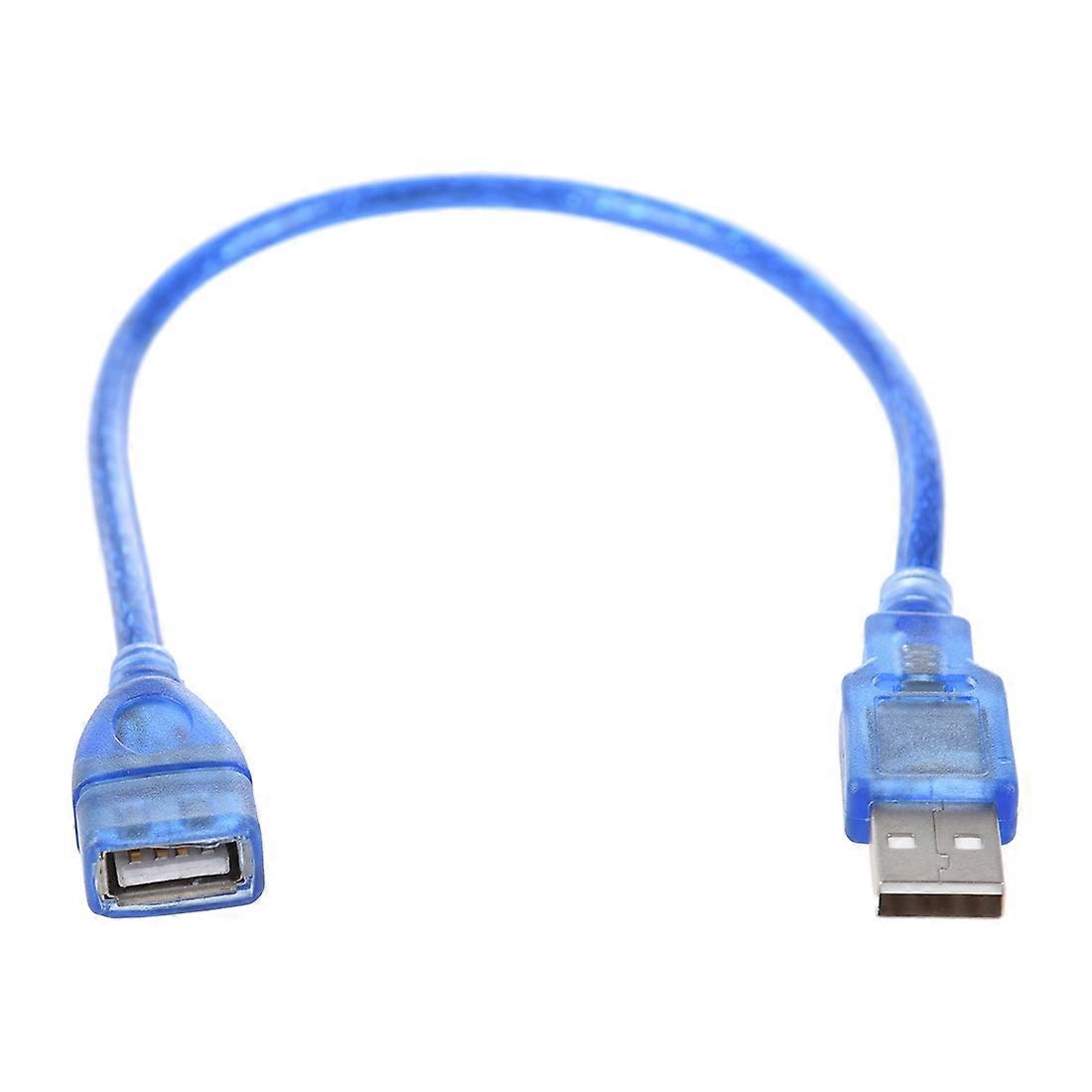 Krátký prodlužovací kabel USB 2.0 A samice-samec