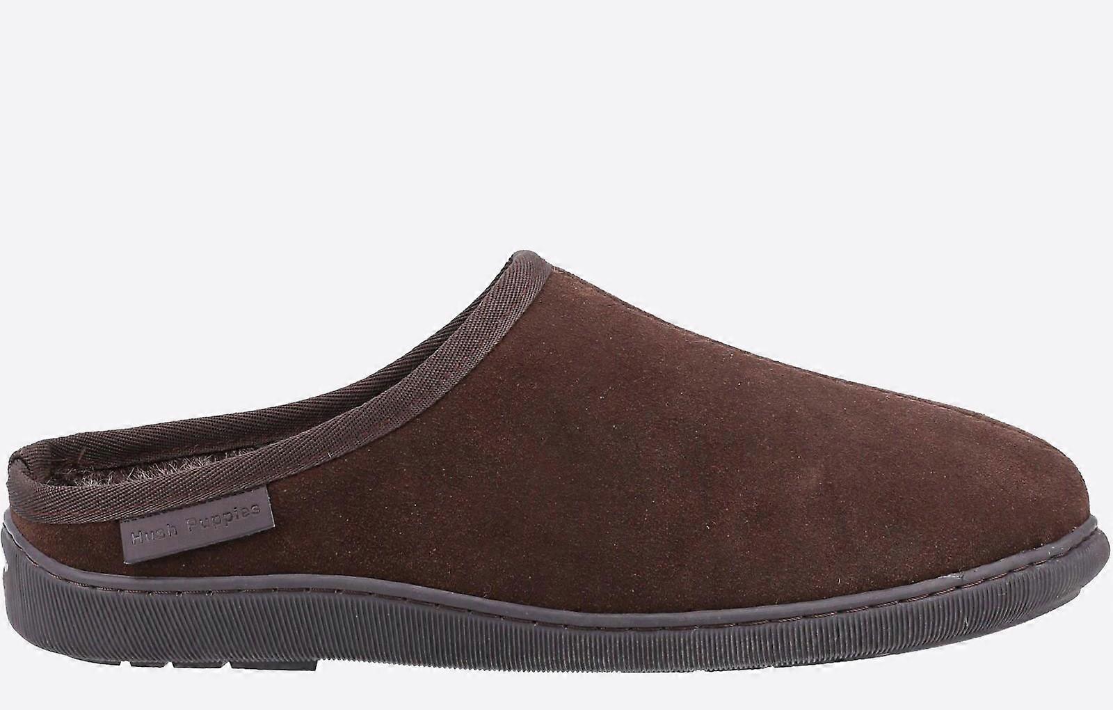 Hush Puppies Ashton Slippers MEMORY FOAM Brown