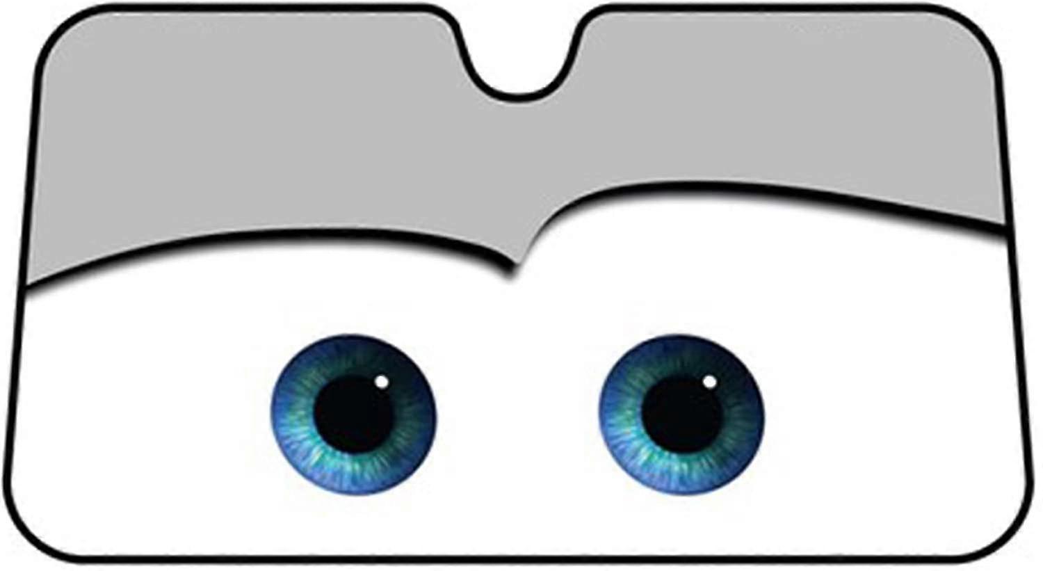 Masina parbriz Sunshade Desene animate Eyes Front Auto Sun