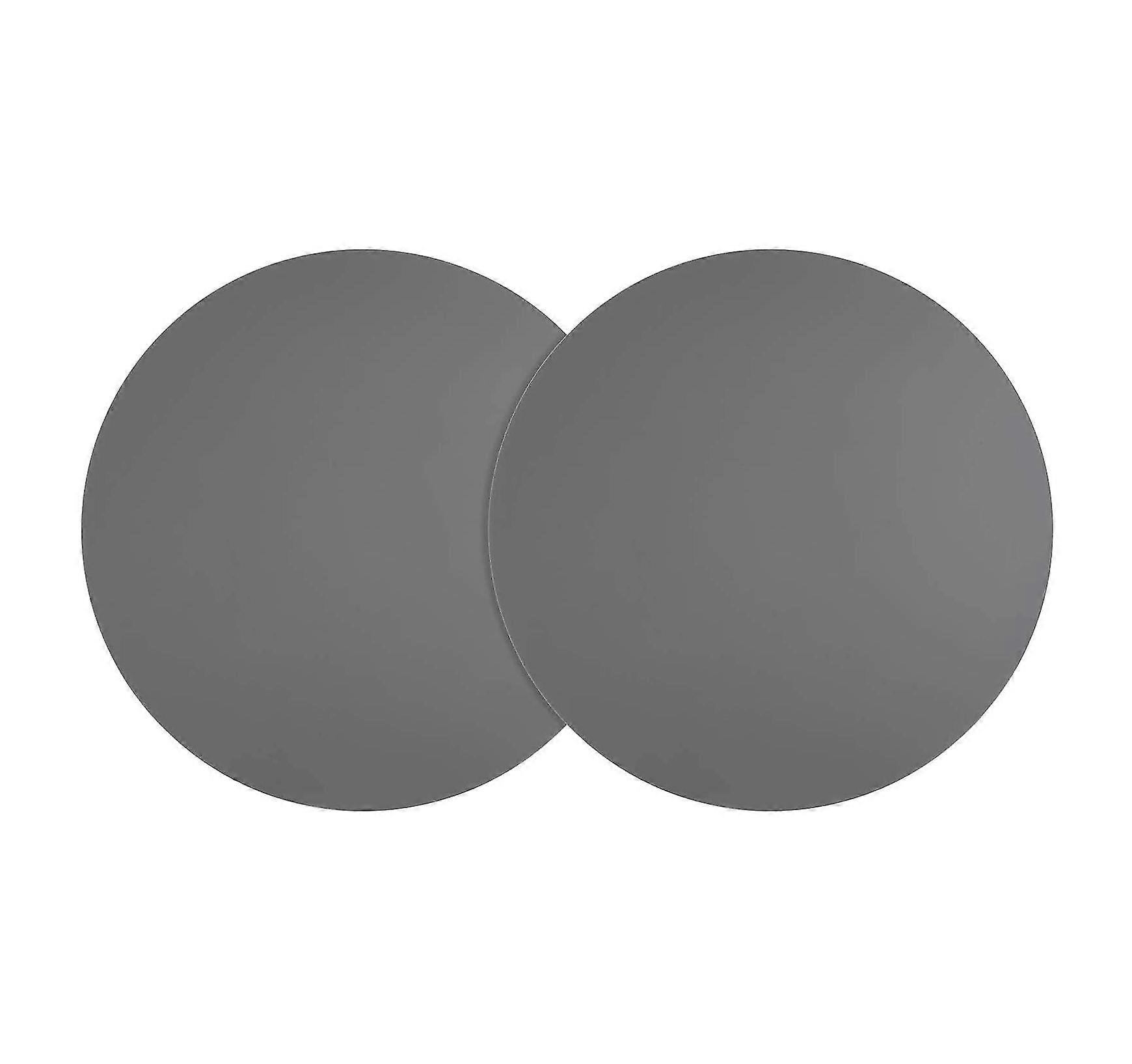 2 stycken silikon mikrovågsmatta non-stick ugn skivspelarmatta