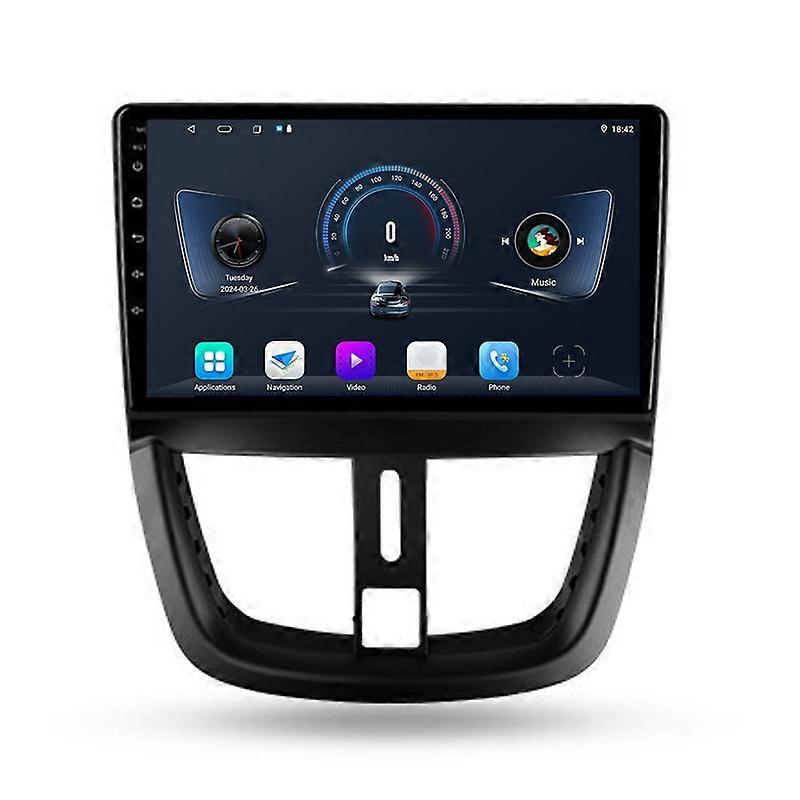 Android 12 Car Radio Multimedia Video Player For Peugeot 207 207CC 2006-2015 Navigation GPS