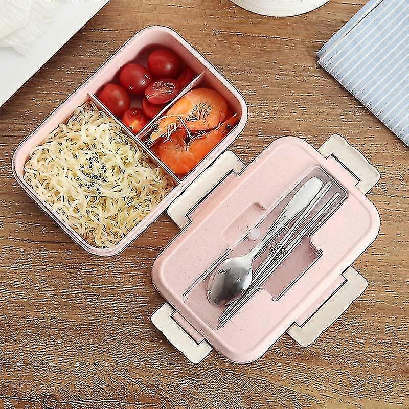 Lunch Box Fresh-keeping Food Storage Box Container With Spoon Chopsticks