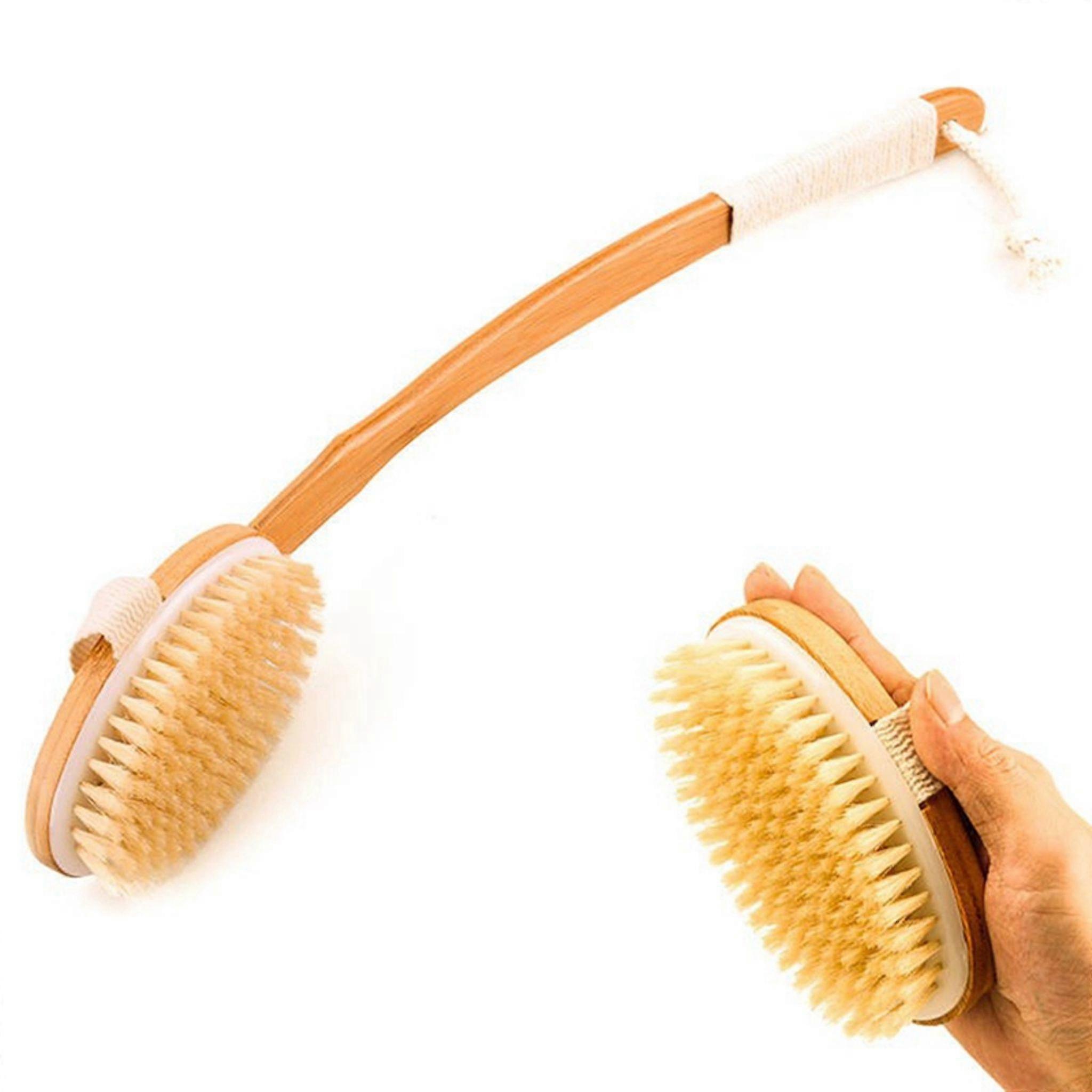 Wooden Bath Brush 12.5 7 Cm