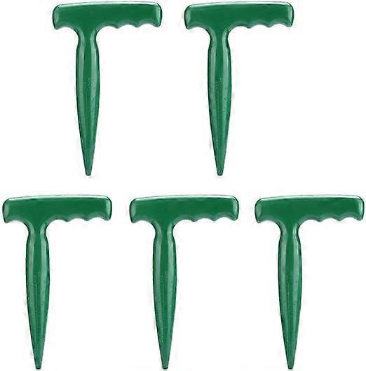 Sowing s Dispenser Set 5Pcs Handheld Plastic Garden Soil Puncher Digging Hole Tool for ling Transplanting Planting for Home Outdoor