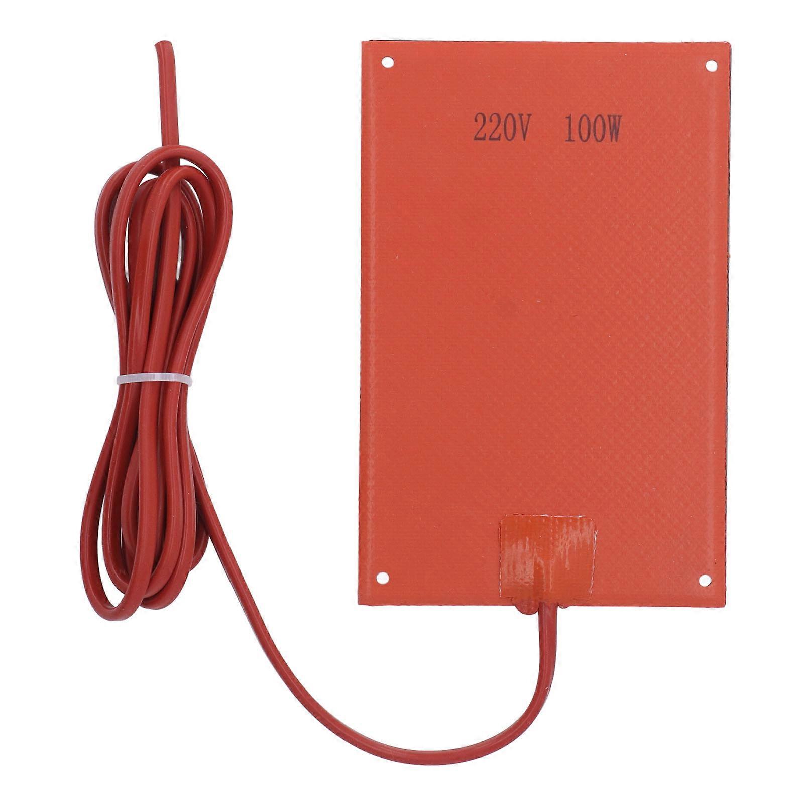 オイルパンヒーターパッド交換用エンジン暖房プレートシリコーンゴム寒冷地用220V 100W