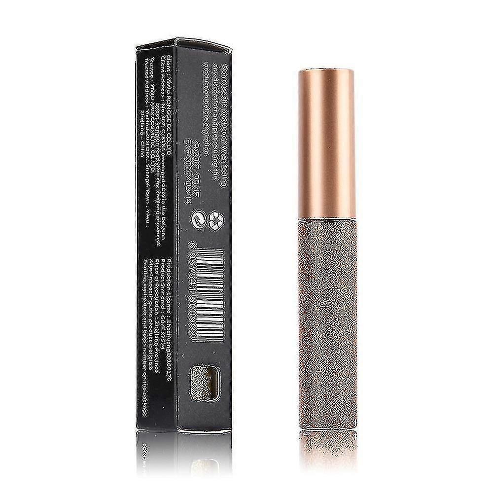 hmwy-1pcs pack glitter metallic eyeshadow eyeliner waterproof |eye shadow liner combination(orange)