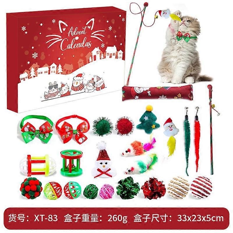 Advent Calendar Christmas Countdown Hand-torn Blind Box Santa Claus Ocean Animal DIY Building Block Blind Box