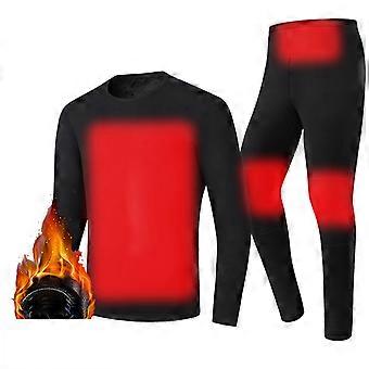 Traje camisero eléctrico con calefacción para mujer USB