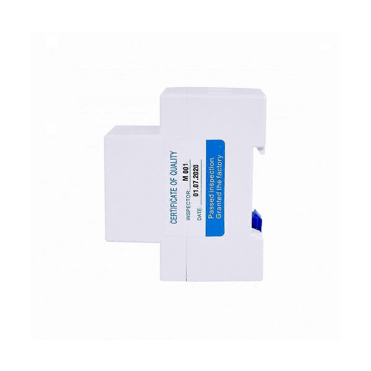 230V AC Din Rail Single Phase Reset Zero Energy Meter KWh Voltage Current Power Consumption Counter
