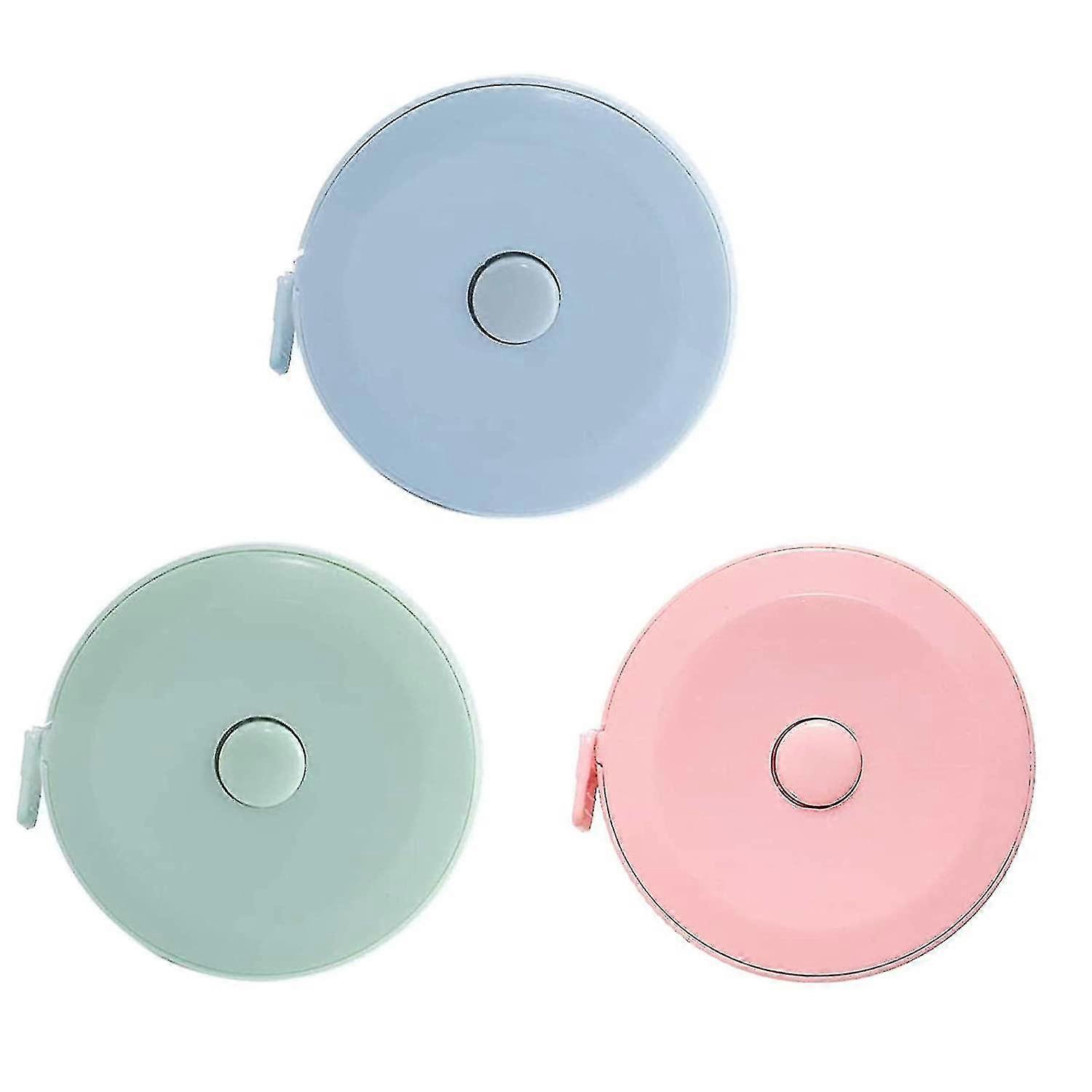 3 Pack Of Soft Sewing Tape Measure For Body Measurement 59" Mini