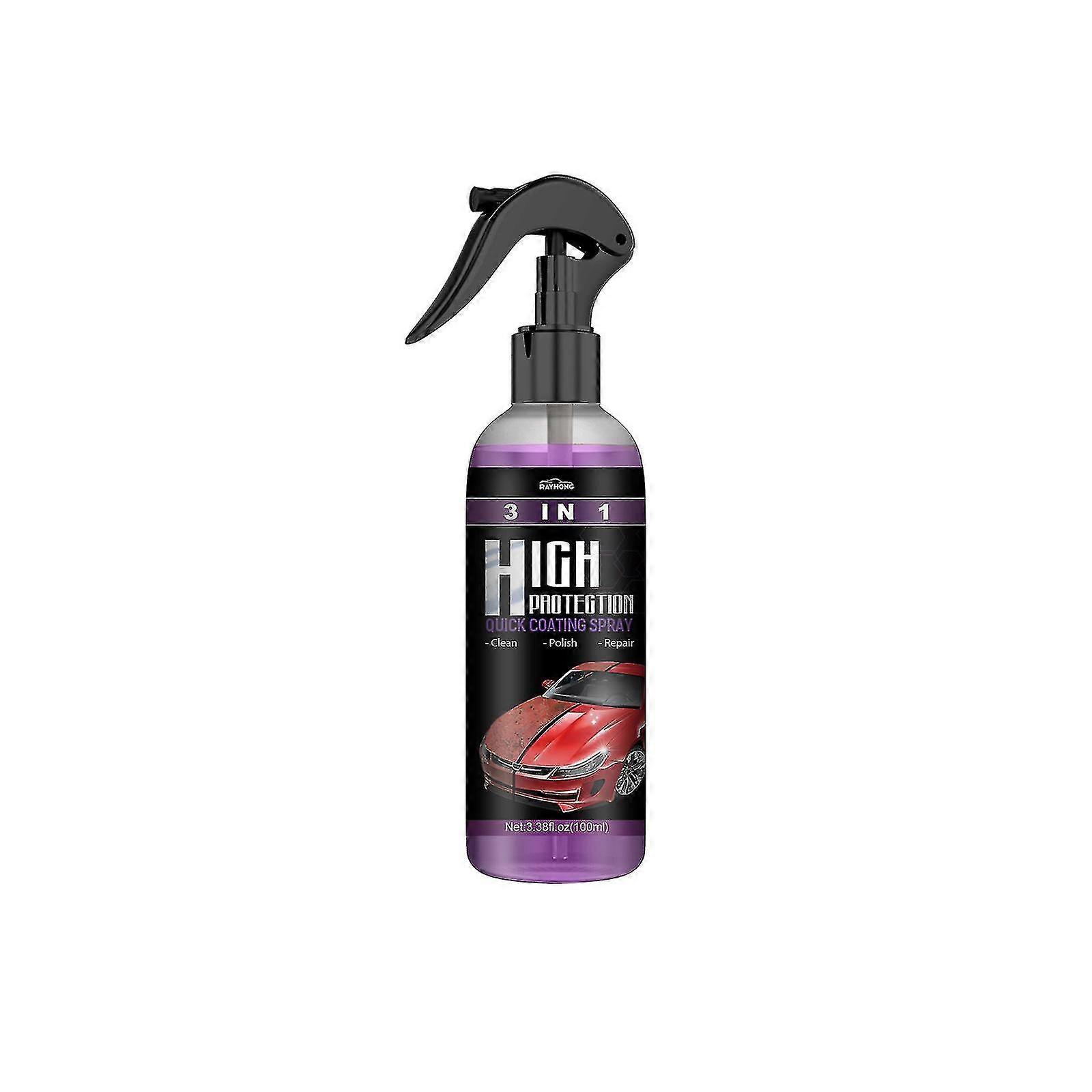3-in-1 High Protection Fast Automotive Paint Spray Automatic Hand Paint Color Change Cleaning Coating Spray Color Classification 100ml