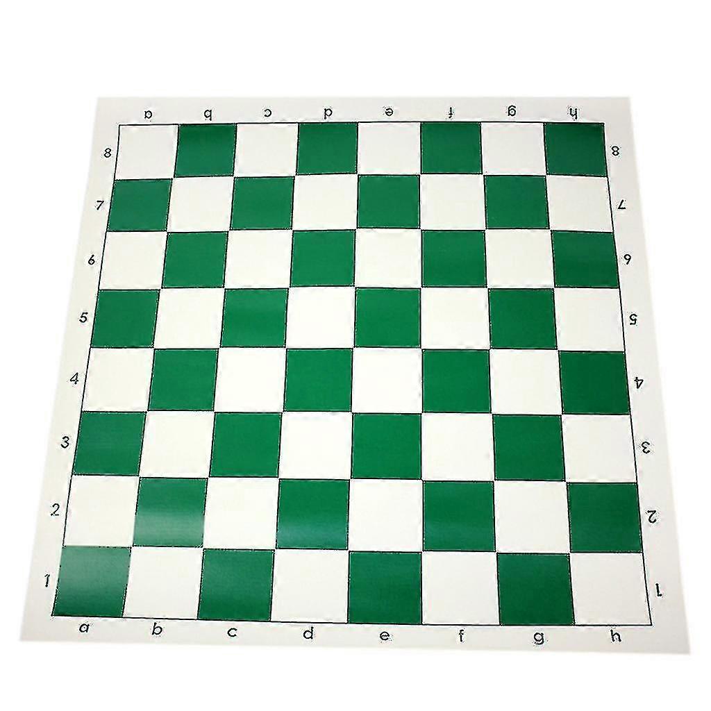 Chess Mat, Pu Leather Tournament Roll Up Chess Board Chess Rollable Chessboard