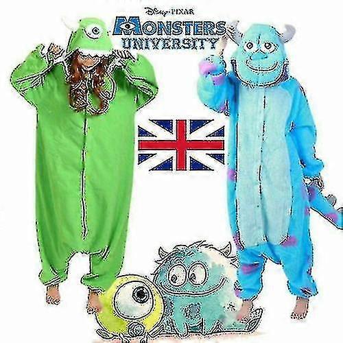 Ausgefallene erwachsene cos outfit niedlich Mike sully pyjamas s pyjamas _y hohe qualität