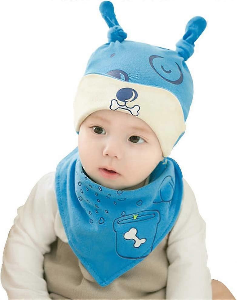 Newborn Infant Beanie Hat Soft Knotted Caps