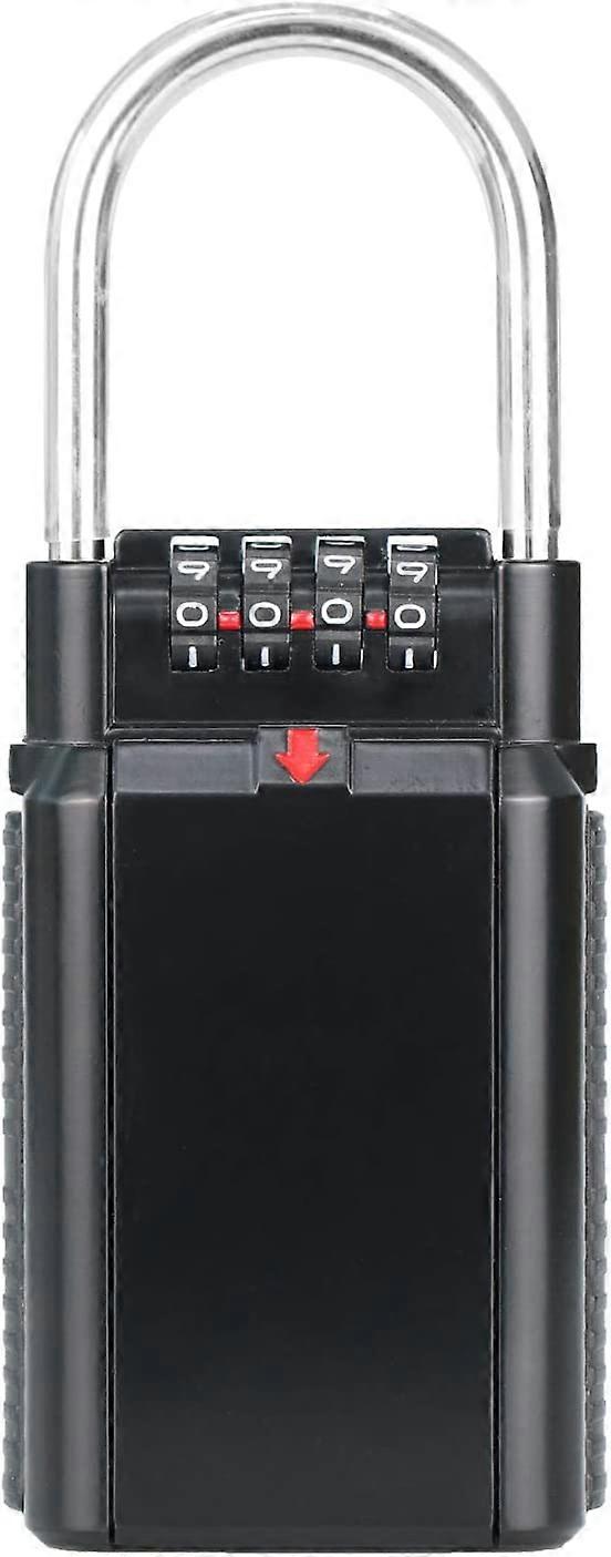 Key Safe Lock Box 4-Digit Combination Padlock Weatherproof