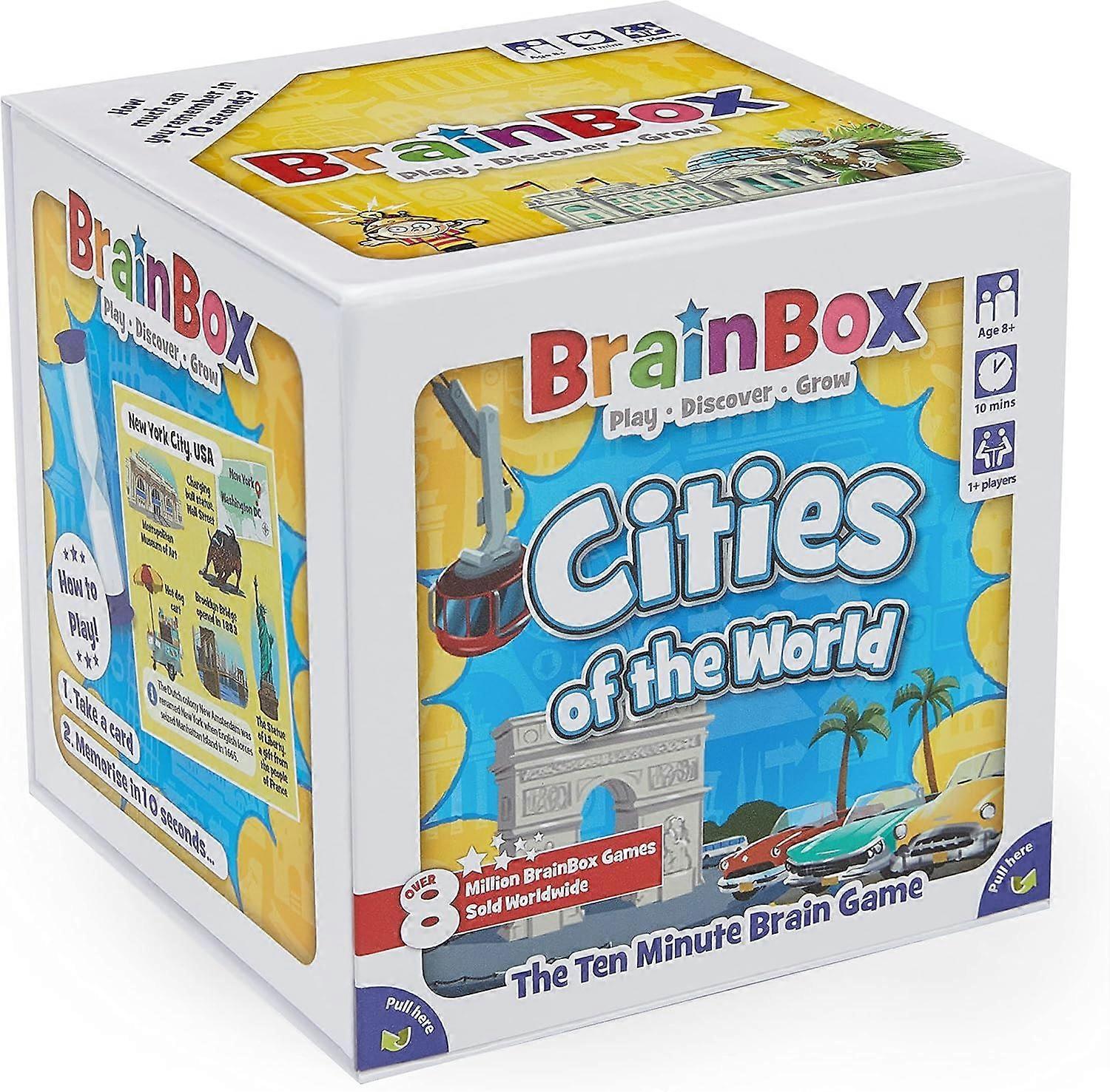 BrainBox Cities Refresh 2022 Card Game