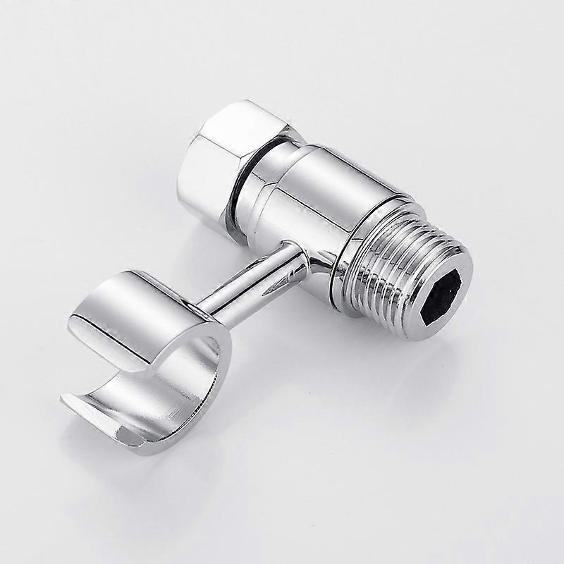 Shower Head Holder Rotating Punching Sprinkler Accessories No Need Pipe Fitting Electroplating