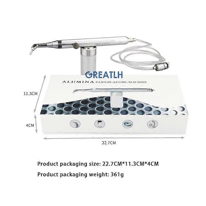 Strumento dentale all'ossido di alluminio con strumento dentale per sabbiatrice micro incisione a spruzzo d'acqua