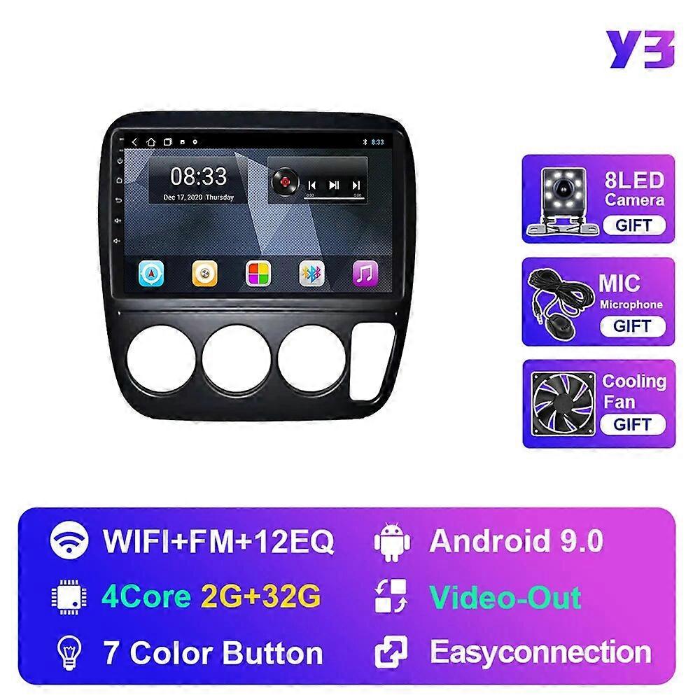 Lecteur multimédia d’autoradio Android 10.0 pour Honda CRV CR-V 1998 Autoradio 2din stéréo GPS navigation Lecteur multimédia