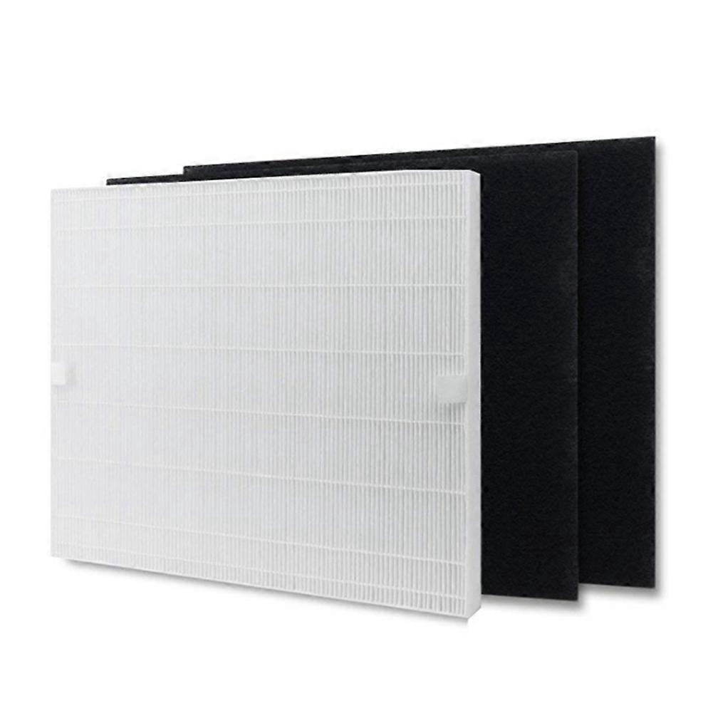 3Pcs Air Purifier Replace HEPA & Carbon Filter Set AP1512HH Fit for -1512HH 1512