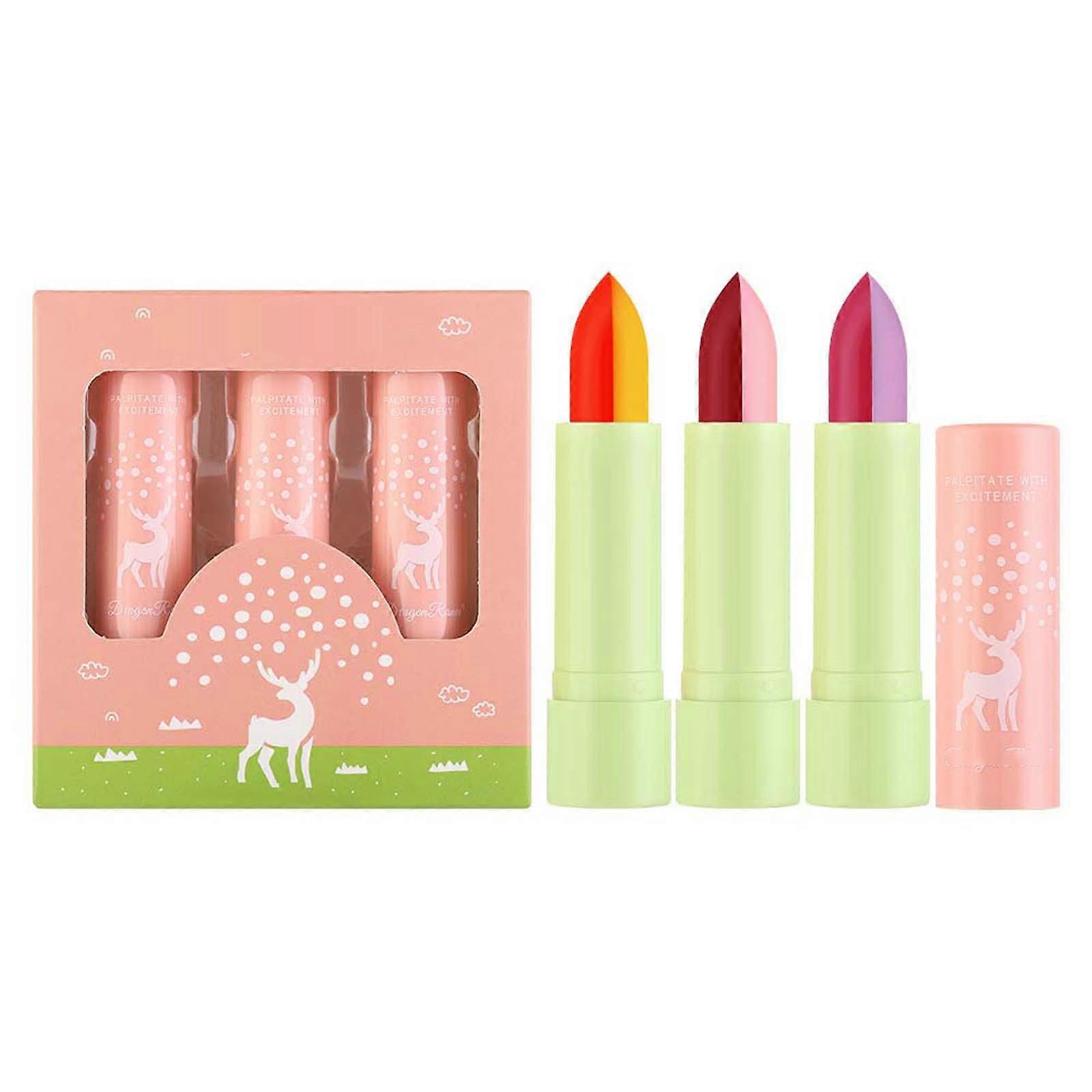 Multi-color Warm And Moisturizing Lipstick Double Moisturizing Dudu Care Lipstick Antichapping And Lightening Lip Lines Tight Moisturizing And Non Gre