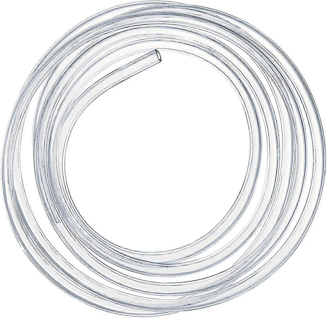 Transparent mjukt PVC-rör 5 meter, 4/6 mm flexibelt tryckrör