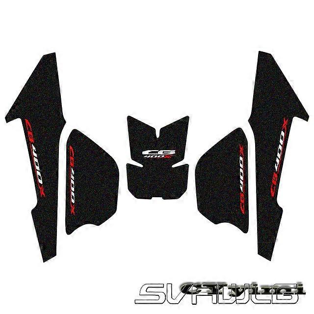 עבור הונדה CB400x CB500X CB 400X 500X מגן אופנוע נגד החלקה כרית מיכל שמן מדבקת גז אחיזת ברך צד המתיחה מדבקת 3m